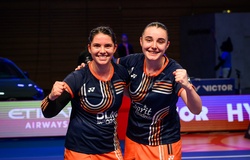 Lịch sử gọi tên Margot Lambert / Camille Pognante khi trở thành Đôi nữ Pháp đầu tiên vô địch Super 500 ở HYLO Open 2025