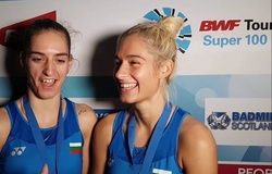 Chị em nhà Stoeva "xé" Đôi nữ vì tương lai Cầu lông Bulgaria