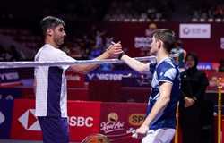 Anh em Popov "huynh đệ tương tàn" ở giải cầu lông Indonesia Open 2025