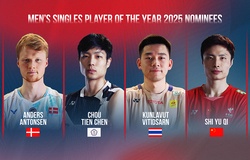 Shi Yu Qi, Akane Yamaguchi dẫn đầu cuộc đua giải Vận động viên cầu lông Xuất sắc nhất BWF 2025
