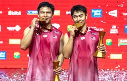 Vô địch Indonesia Open 2026, đôi nam Malaysia quyết định nộp toàn bộ tiền thưởng cho vợ