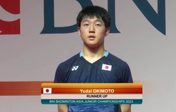 Yudai Okimoto lần đầu tiên lọt vào trận chung kết cầu lông World Tour Super 300