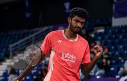 Ayush Shetty tiếp tục gây bão ở giải cầu lông Taipei Open 2025