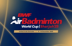 Hà Lan thay thế Venezuela tại giải cầu lông ngoài trời BWF AirBadminton World Cup 2025