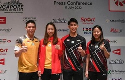 Lịch thi đấu giải cầu lông Singapore Open 2022 mới nhất