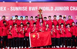 Cầu lông Trung Quốc đoạt lại ngôi vô địch Trẻ thế giới để lập kỷ lục mới