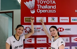 Hirokami và Hobara với hành trình hiếm thấy ở giải cầu lông Thailand Open 2025