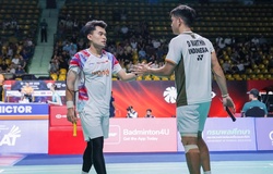 Vượt qua đôi nam Trung Quốc, Leo Rolly Carnando và Daniel Marthin vào Chung kết cầu lông Thailand Open 2026