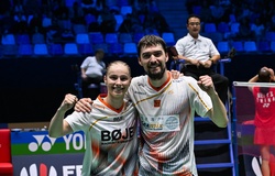 Cầu lông French Open 2025: Đôi nam nữ Đan Mạch "hạ gục" số 1 thế giới người Trung Quốc sau ván đấu "điên rồ" 29-27