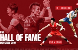 Lee Yong Dae, Chen Long được vinh danh tại Đại sảnh Danh vọng của Liên đoàn Cầu lông thế giới