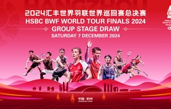 Lịch thi đấu cầu lông World Tour Finals năm 2024 mới nhất ngày 15/12