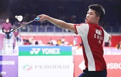 Từng vất vả hạ Nguyễn Hải Đăng ở Vietnam Open, tay vợt Trung Quốc nay đánh bại cựu số 1 thế giới cầu lông Kento Momota