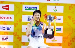 Chou Tien Chen hạnh phúc với ngôi vô địch cầu lông Thailand Masters sau khi bị ung thư!