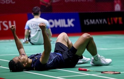 Cầu lông Indonesia Masters 2024: Đôi bạn  Loh Kean Yew, Lee Zii Jia cùng bị loại