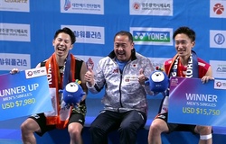 Cầu lông Korea Masters 2023: Cựu số 1 thế giới Kento Momota vô địch trong niềm vui chung