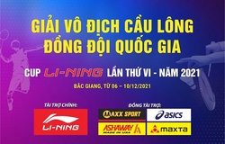 Lịch thi đấu giải vô địch cầu lông Đồng đội Quốc gia mới nhất