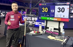 Giải billiard carom 3 băng Gwangju World Cup năm 2025: Nguyễn Như Lê vượt qua thách thức