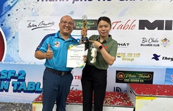 Cơ thủ đại diện Billiards Thanh Minh giành chức vô địch Tour 2 HBSF năm 2025