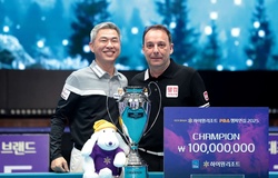 Dani Sánchez cuối cùng đã trở lại ngôi vô địch giải billiards carom 3 băng PBA