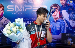 Chen Hsin Ting thắng Dương Quốc Hoàng ở chung kết Giải billiards Universal Sniper 9 Ball 2025