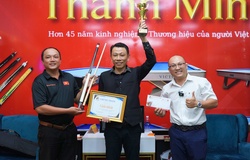 Giải Billiards Thanh Minh Cadre 71/2 năm 2025: Siêu sao châu Âu bị loại, Lữ Quốc Khánh vô địch