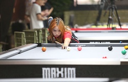 Người đẹp Hồng Nhung gây ấn tượng tại giải pool 9 bi B52 Billiards Club Chào Sài Gòn 2024