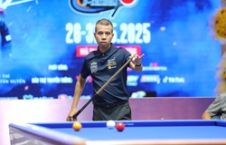 Billiards Carom 3 băng Quốc tế SCTV Cup 2025 chỉ còn Trần Quyết Chiến, Trần Thanh Lực, Bao Phương Vinh, Mai Tân Huyên