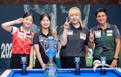 Số 2 billiards thế giới Therese Klompenhouwer không chống nổi bộ ba Hàn Quốc ở Survival Masters 2024