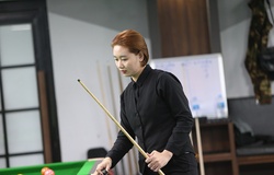 Nữ cơ thủ xinh đẹp Phương Uyên gây “sốt” ở giải Billiards JOY Heyball chuyên nghiệp lần 3 năm 2023