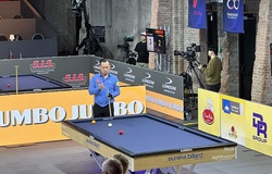 Giải billiard 3 băng Veghel World Cup 2023: Chiêm Hồng Thái lách qua khe cửa hẹp, tiếc cho Đào Văn Ly