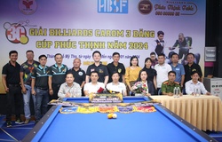 Chính thức khởi tranh giải Billiards Carom 3 Băng Cúp Phúc Thịnh Table 2024