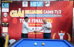 Khai mạc Giải Billiards Cadre 71/2 mở rộng toàn quốc tranh Cúp Bà Chiểu tour Final tháng 1/2025