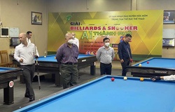 Khai mạc giải Billiards và Snooker A1 TPHCM 2022: Tranh suất dự giải TPHCM mở rộng