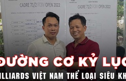 Đường cơ kỷ lục billiards Việt Nam thể loại siêu khó