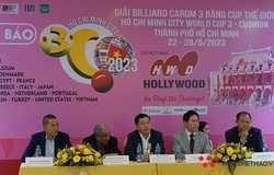 Giải Billiard Carom 3 băng Cúp thế giới (World Cup) TPHCM 2023 vào vòng đấu chính 32 "cọp"