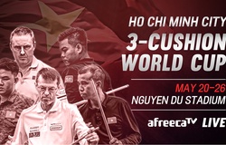 Lịch thi đấu billiards carom 3 băng TPHCM World Cup năm 2024 mới nhất ngày 26/05