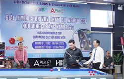 Giải billiard tuyển chọn World Cup Carom 3 băng năm 2023: 2 cơ hội ra biển lớn