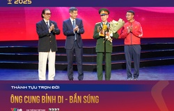 Huyền thoại trên 90 tuổi Cung Bỉnh Di: Từ chiến sĩ Điện Biên đến Giải Thành tựu trọn đời của Cúp Chiến thắng 2025