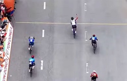 Martin Laas lần thứ 2 thắng chặng Cuộc đua xe đạp toàn quốc tranh Cúp Truyền hình TPHCM 2024