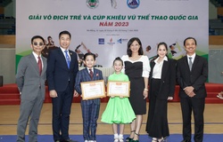 Con trai Khánh Thi được khen thưởng tại Giải vô địch trẻ và Cúp Khiêu vũ quốc gia