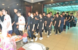 Hơn 200 HLV và VĐV đến viếng tài năng trẻ TDDC Nguyễn Minh Triết 