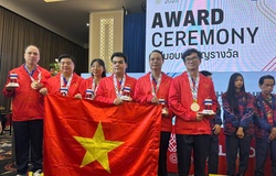 Việt Nam đoạt huy chương bạc Cờ Makruk nội dung Đồng đội hỗn hợp Cờ tiêu chuẩn tại SEA Games 33