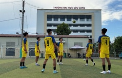 Giải bóng đá sinh viên toàn quốc - Cúp TV360: Trường Đại học Cửu Long mang tinh thần 'Trung thực - Đoàn kết'