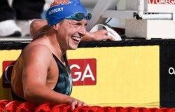 Kình ngư 9 lần vô địch bơi Olympic Ledecky đạt thành tích 1500m nhanh thứ 2 trong lịch sử tại giải Pro Swim