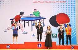 Nguyễn Khoa Diệu Khánh và Đinh Anh Hoàng đăng quang Giải Bóng bàn Các cây vợt xuất sắc Quốc gia 2025