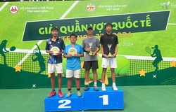 Giải Quần vợt Quốc tế ITF U18 – J30 Ninh Bình 2: Việt Nam giành á quân đôi nam