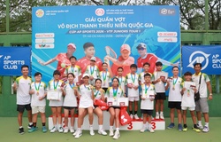 TP. Hồ Chí Minh giành ngôi nhất toàn đoàn khi VTF Juniors Tour 1 áp dụng thể thức ITF