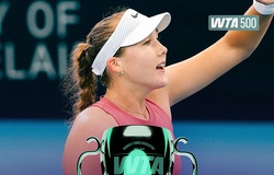 Mirra Andreeva giành chiến thắng trong cuộc đối đầu giữa hai tay vợt trẻ để đoạt danh hiệu tại giải quần vợt Adelaide