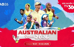 TV360 đưa Australian Open – Grand Slam độc quyền từ 2026-2029 đến với khán giả Việt