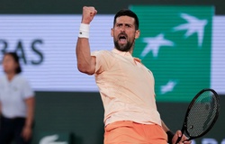 Djokovic vượt qua áp lực, tiến vào vòng 3 giải quần vợt Pháp mở rộng sau chiến thắng 4 set trước Valentin Royer